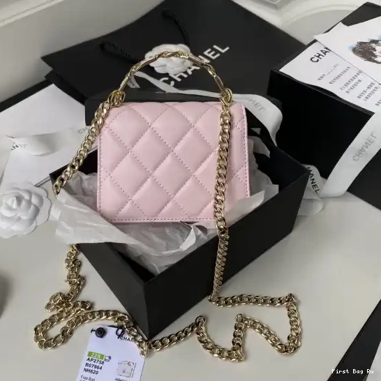 First Bag Ru WITH CHAIN CHANEL CHANELUTCH 0518